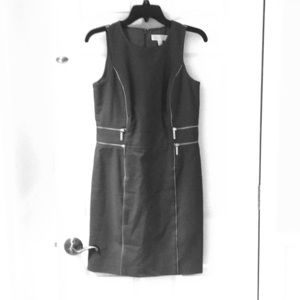 Micheal Kors royal blue dress with zipper accents